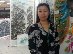 画家书法家朱丽个人艺术简介,朱丽画家简介,朱丽作品价格,朱丽个人简介,朱丽艺术作品,书法家朱丽简介,画家朱丽简介