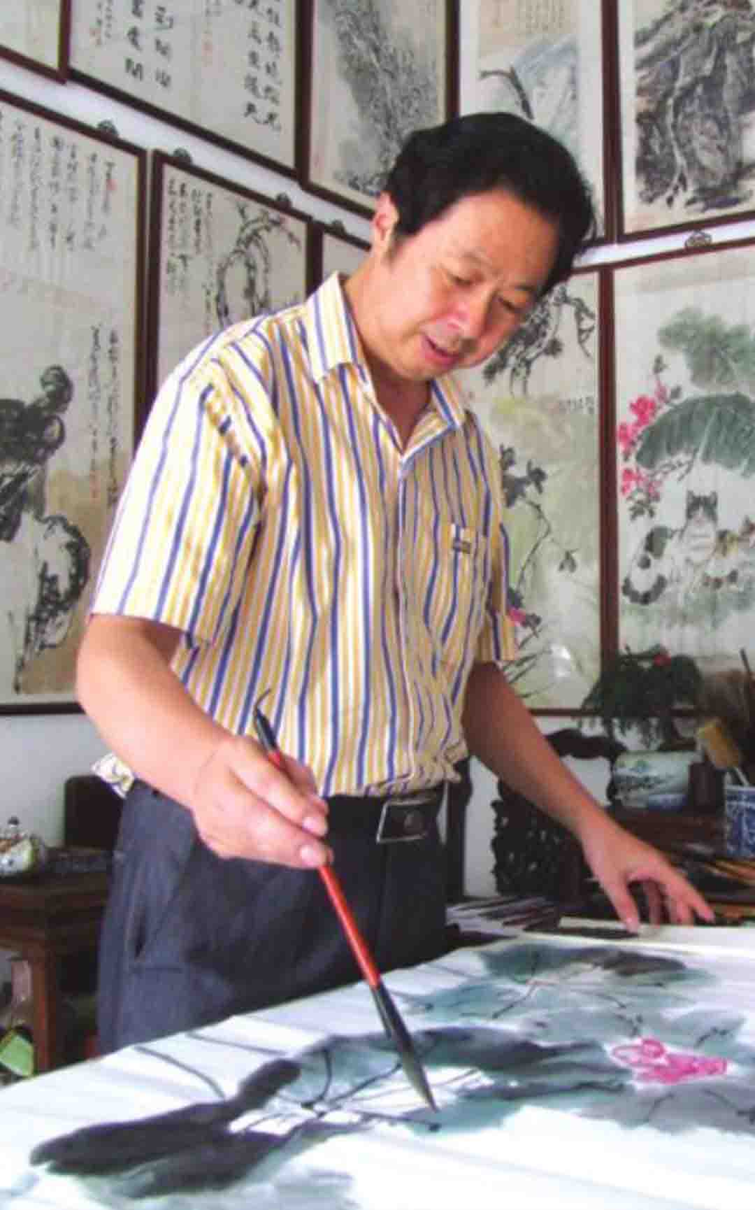 画家书法家杨潮个人艺术简介,杨潮画家简介,杨潮作品价格,杨潮个人简介,杨潮艺术作品,书法家杨潮简介,画家杨潮简介