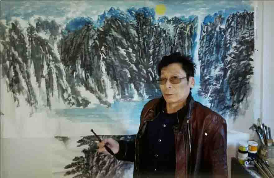 画家书法家李东民个人艺术简介,李东民画家简介,李东民作品价格,李东民个人简介,李东民艺术作品,书法家李东民简介,画家李东民简介
