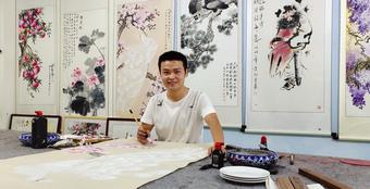 画家书法家胡洋涛个人艺术简介,胡洋涛画家简介,胡洋涛作品价格,胡洋涛个人简介,胡洋涛艺术作品,书法家胡洋涛简介,画家胡洋涛简介