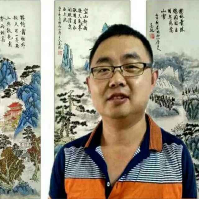 画家书法家高乾个人艺术简介,高乾画家简介,高乾作品价格,高乾个人简介,高乾艺术作品,书法家高乾简介,画家高乾简介