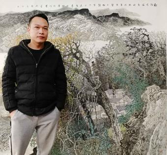 画家书法家朱继伟个人艺术简介,朱继伟画家简介,朱继伟作品价格,朱继伟个人简介,朱继伟艺术作品,书法家朱继伟简介,画家朱继伟简介