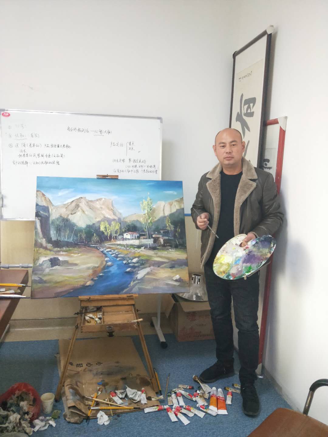 画家书法家陆华山个人艺术简介,陆华山画家简介,陆华山作品价格,陆华山个人简介,陆华山艺术作品,书法家陆华山简介,画家陆华山简介