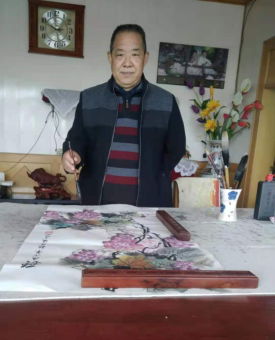 画家书法家张占领个人艺术简介,张占领画家简介,张占领作品价格,张占领个人简介,张占领艺术作品,书法家张占领简介,画家张占领简介