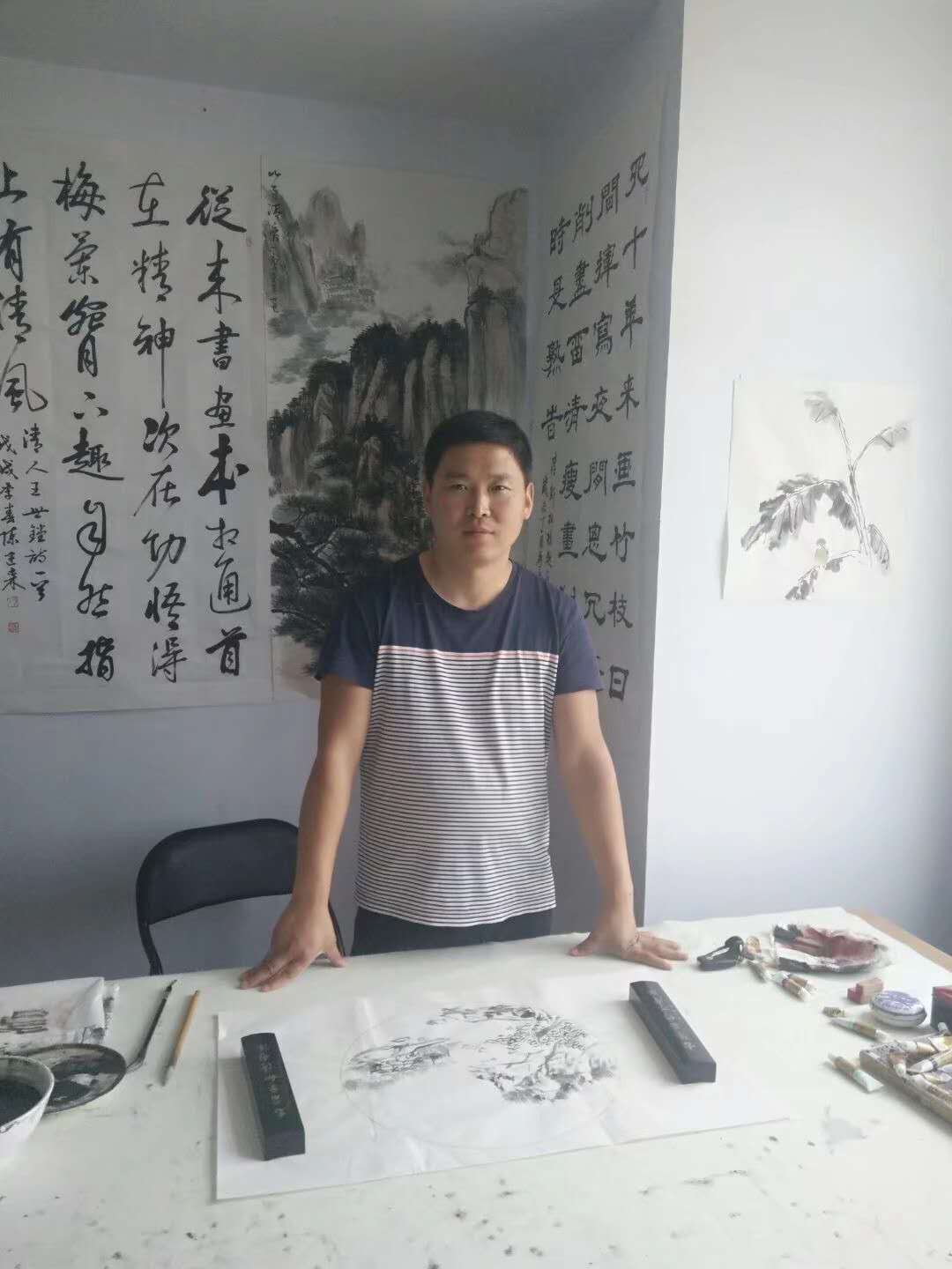 画家书法家李建个人艺术简介,李建画家简介,李建作品价格,李建个人简介,李建艺术作品,书法家李建简介,画家李建简介