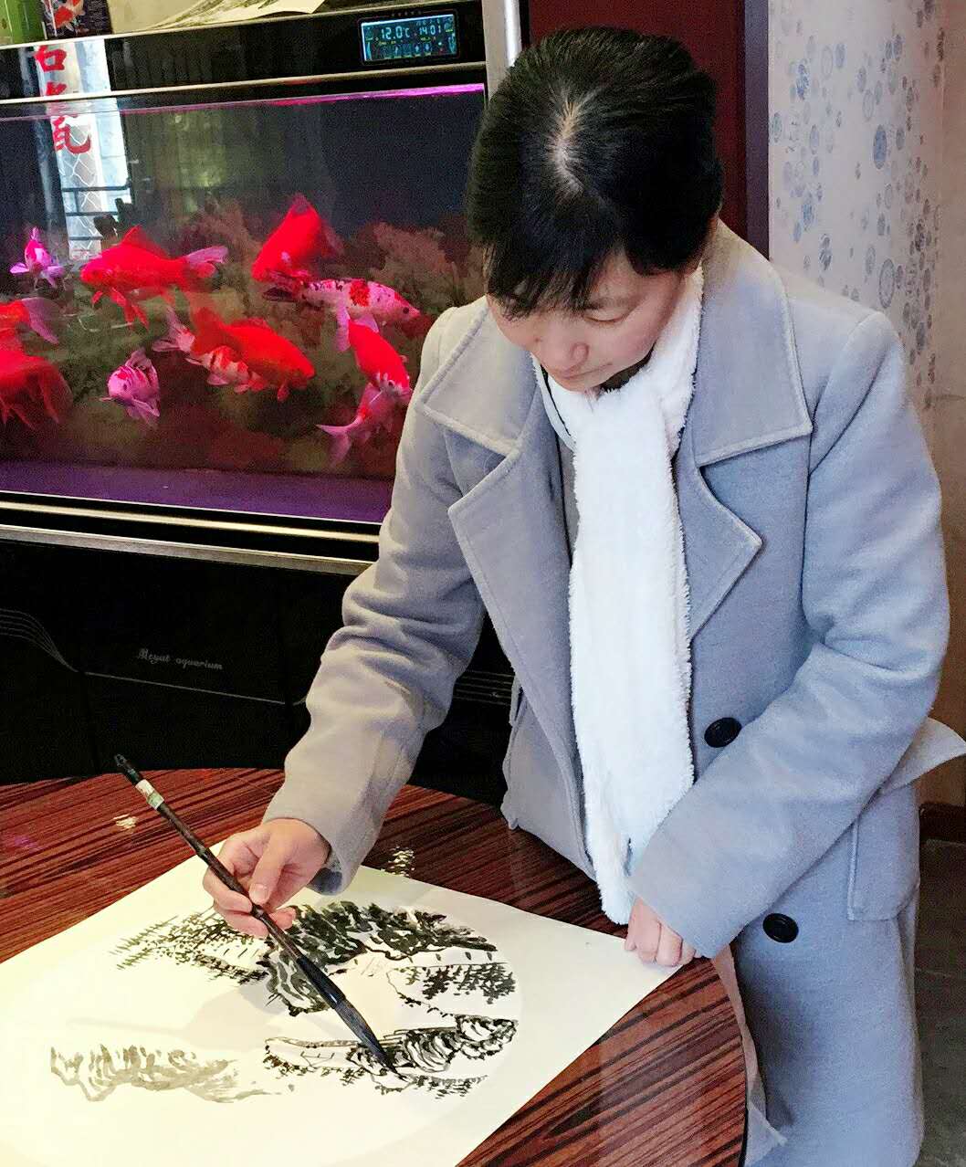 画家书法家王文萍个人艺术简介,王文萍画家简介,王文萍作品价格,王文萍个人简介,王文萍艺术作品,书法家王文萍简介,画家王文萍简介