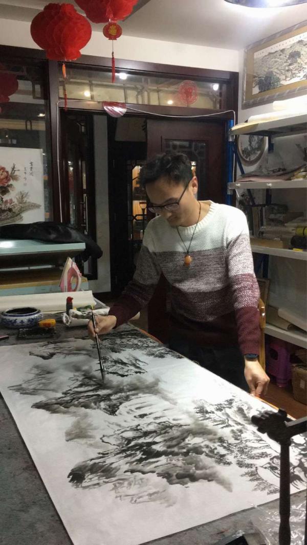 画家书法家高伟个人艺术简介,高伟画家简介,高伟作品价格,高伟个人简介,高伟艺术作品,书法家高伟简介,画家高伟简介