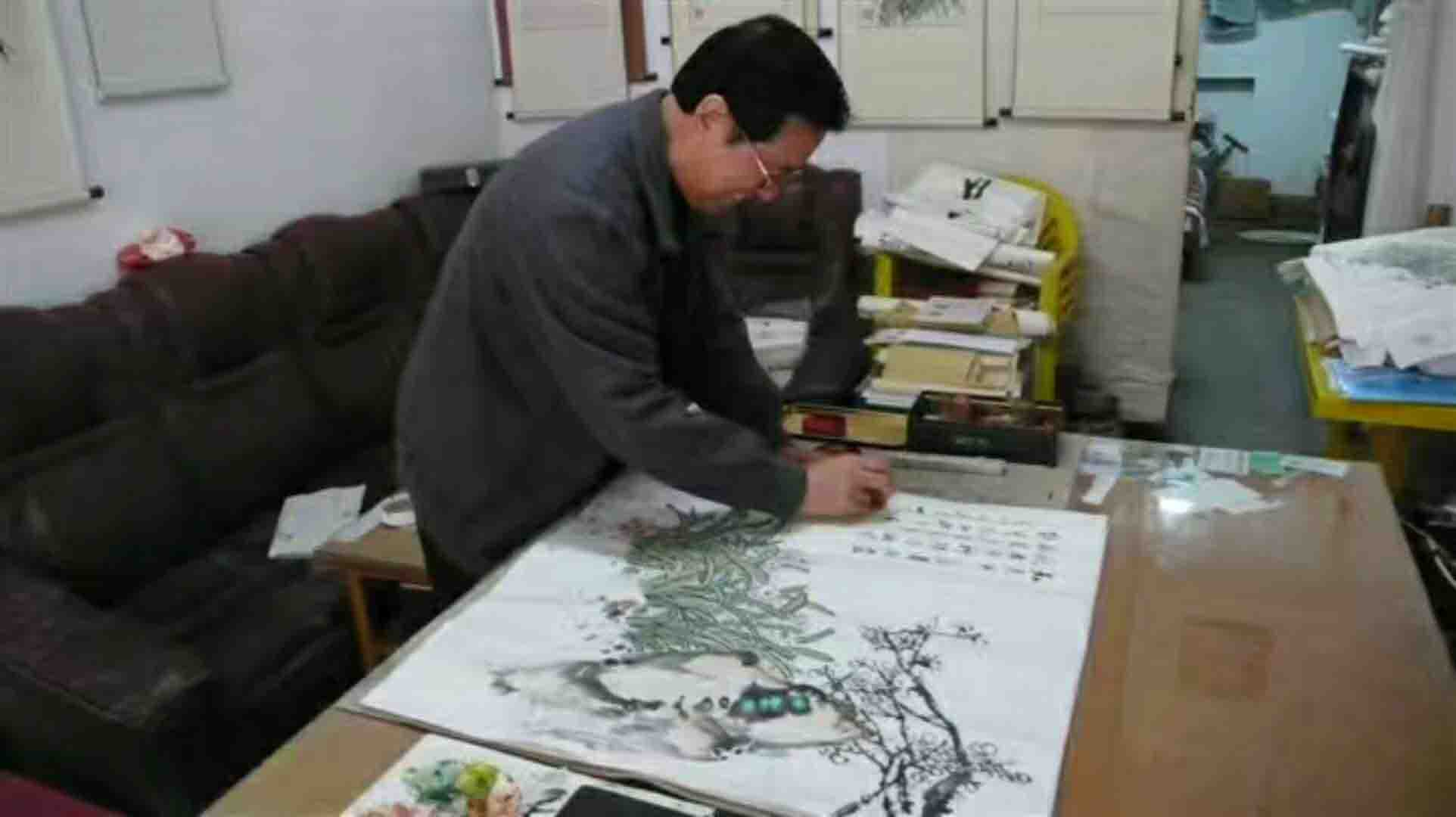 画家书法家雒世荣个人艺术简介,雒世荣画家简介,雒世荣作品价格,雒世荣个人简介,雒世荣艺术作品,书法家雒世荣简介,画家雒世荣简介