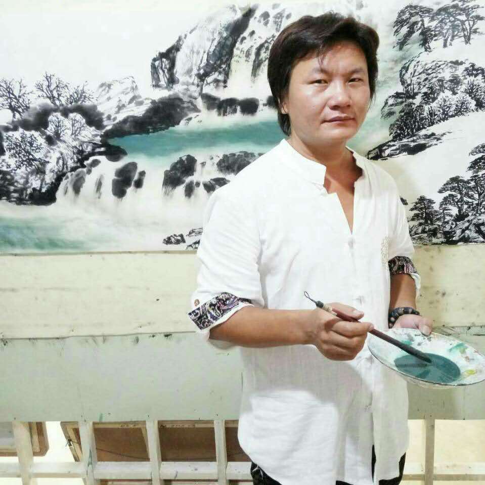画家书法家王岳明个人艺术简介,王岳明画家简介,王岳明作品价格,王岳明个人简介,王岳明艺术作品,书法家王岳明简介,画家王岳明简介