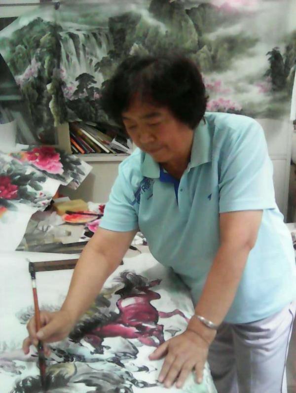 画家书法家魏秀银个人艺术简介,魏秀银画家简介,魏秀银作品价格,魏秀银个人简介,魏秀银艺术作品,书法家魏秀银简介,画家魏秀银简介