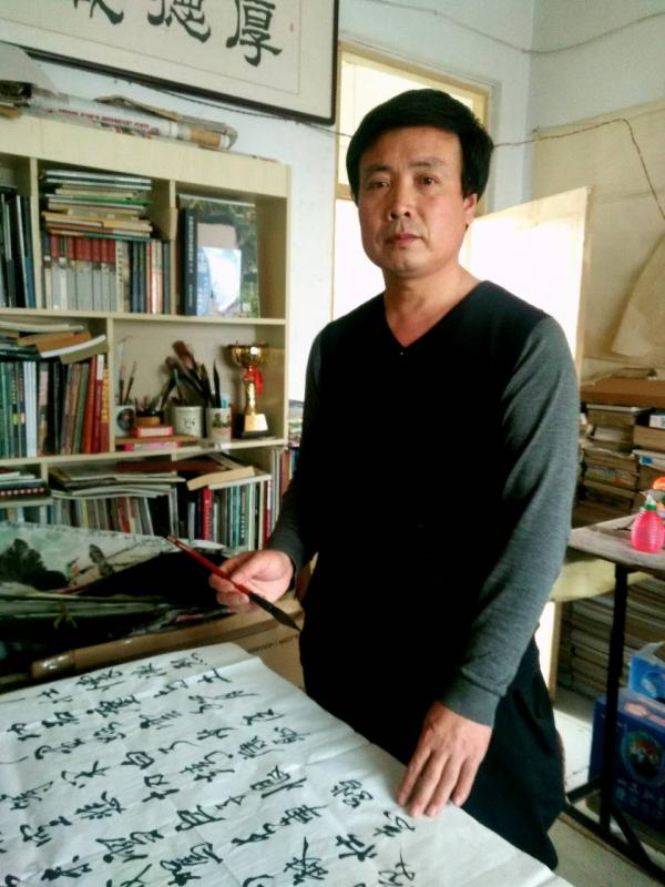 画家书法家杨金岗个人艺术简介,杨金岗画家简介,杨金岗作品价格,杨金岗个人简介,杨金岗艺术作品,书法家杨金岗简介,画家杨金岗简介