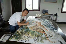 画家书法家冯军个人艺术简介,冯军画家简介,冯军作品价格,冯军个人简介,冯军艺术作品,书法家冯军简介,画家冯军简介