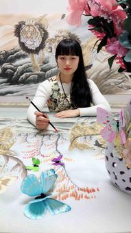 画家书法家肖梦玲个人艺术简介,肖梦玲画家简介,肖梦玲作品价格,肖梦玲个人简介,肖梦玲艺术作品,书法家肖梦玲简介,画家肖梦玲简介