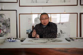 画家书法家王海军个人艺术简介,王海军画家简介,王海军作品价格,王海军个人简介,王海军艺术作品,书法家王海军简介,画家王海军简介