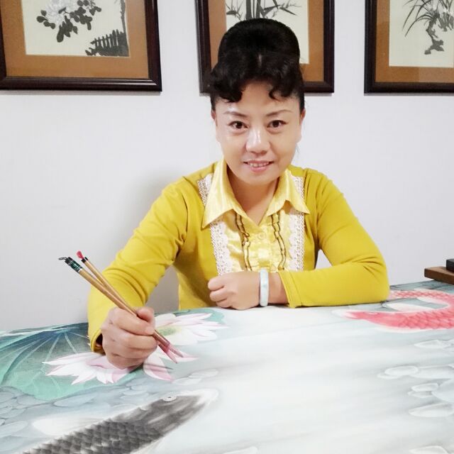 画家书法家孙雪梅个人艺术简介,孙雪梅画家简介,孙雪梅作品价格,孙雪梅个人简介,孙雪梅艺术作品,书法家孙雪梅简介,画家孙雪梅简介