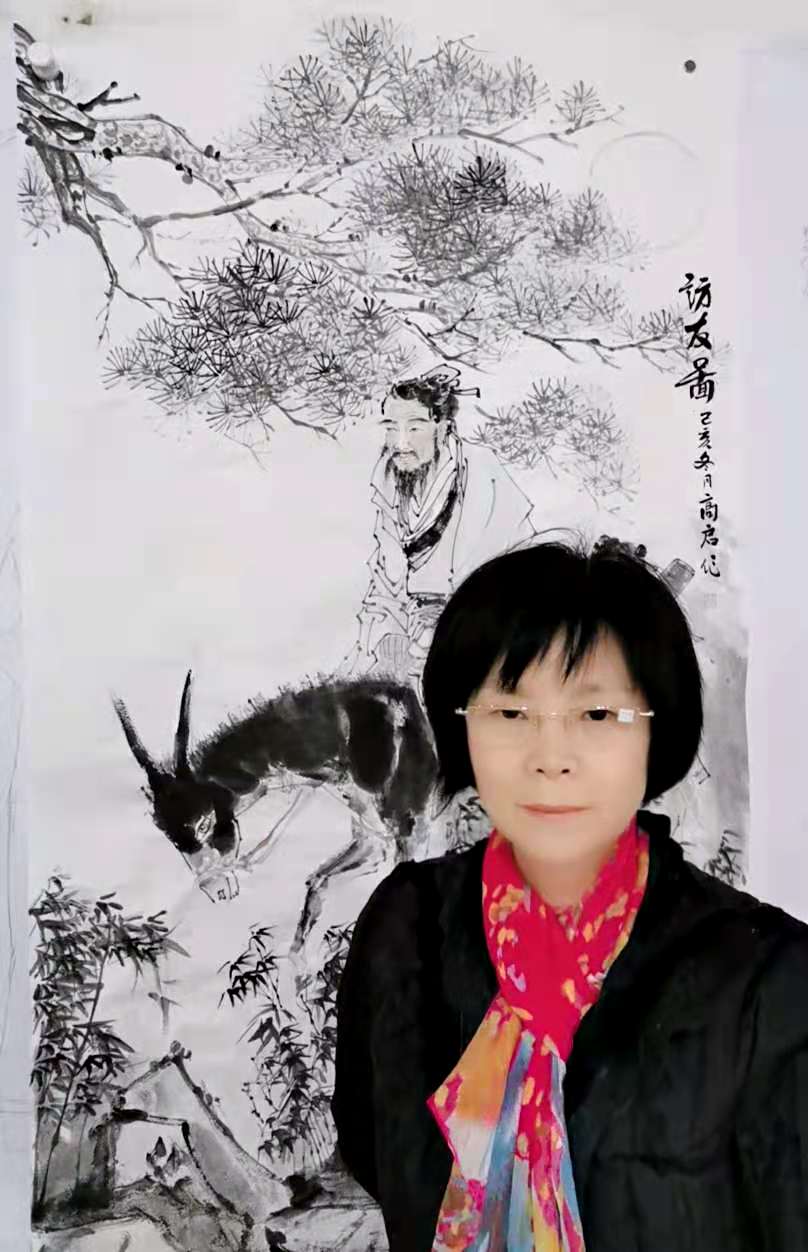 画家书法家高启个人艺术简介,高启画家简介,高启作品价格,高启个人简介,高启艺术作品,书法家高启简介,画家高启简介