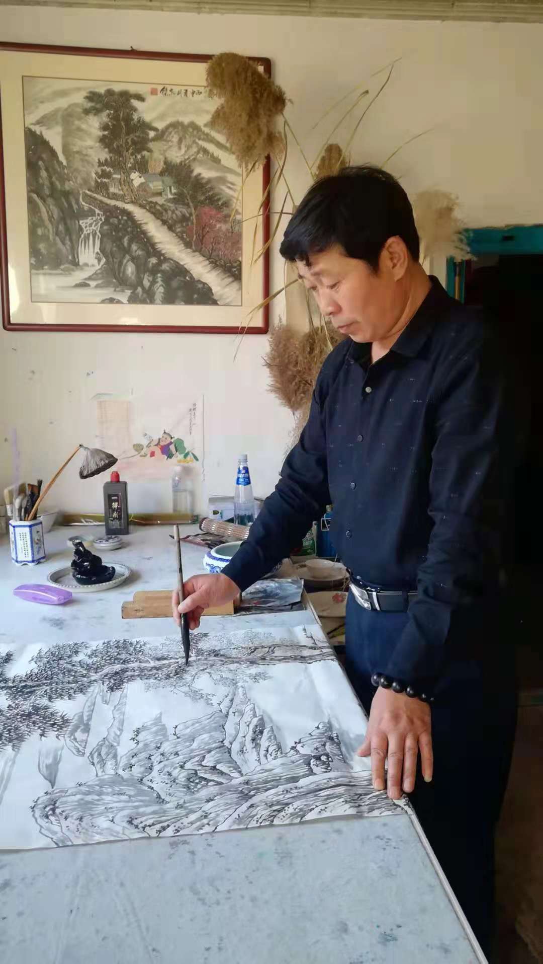 画家书法家刘志杰个人艺术简介,刘志杰画家简介,刘志杰作品价格,刘志杰个人简介,刘志杰艺术作品,书法家刘志杰简介,画家刘志杰简介