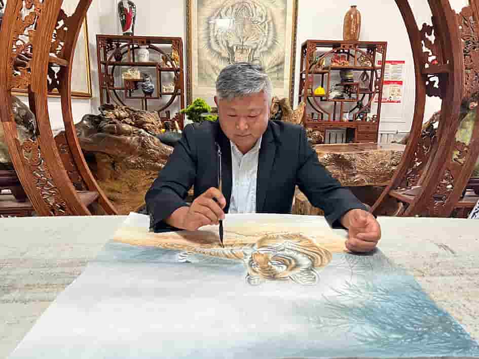 画家书法家赵庆业个人艺术简介,赵庆业画家简介,赵庆业作品价格,赵庆业个人简介,赵庆业艺术作品,书法家赵庆业简介,画家赵庆业简介