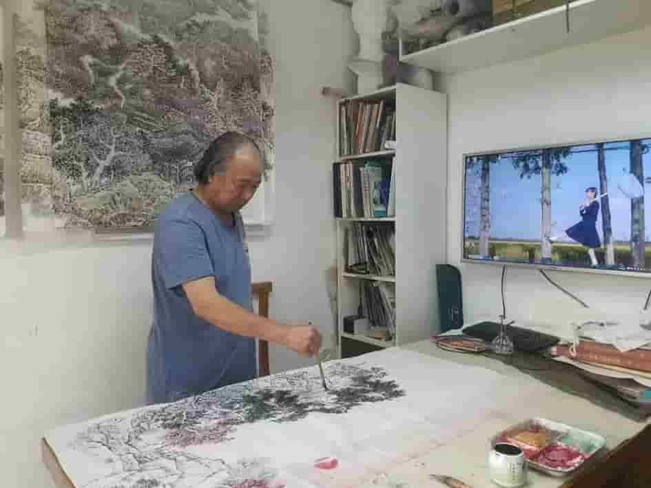 画家书法家田荣刚个人艺术简介,田荣刚画家简介,田荣刚作品价格,田荣刚个人简介,田荣刚艺术作品,书法家田荣刚简介,画家田荣刚简介