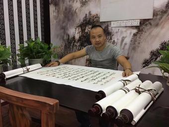 画家书法家文伟军个人艺术简介,文伟军画家简介,文伟军作品价格,文伟军个人简介,文伟军艺术作品,书法家文伟军简介,画家文伟军简介