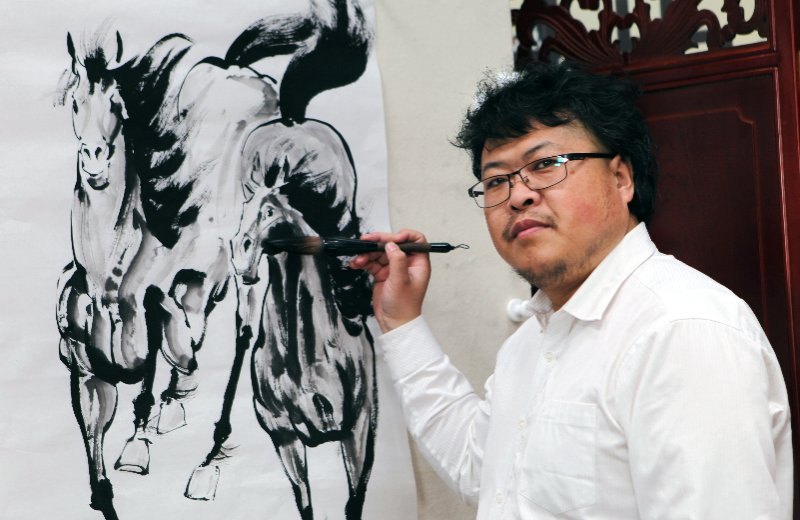 画家书法家于学平个人艺术简介,于学平画家简介,于学平作品价格,于学平个人简介,于学平艺术作品,书法家于学平简介,画家于学平简介