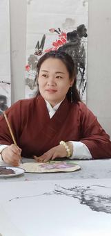 画家书法家胡海霞个人艺术简介,胡海霞画家简介,胡海霞作品价格,胡海霞个人简介,胡海霞艺术作品,书法家胡海霞简介,画家胡海霞简介