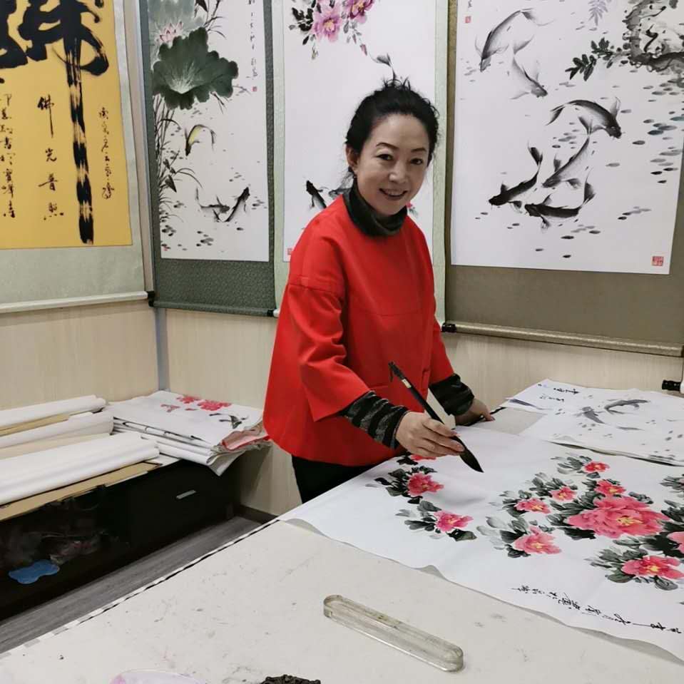 画家书法家刘丽个人艺术简介,刘丽画家简介,刘丽作品价格,刘丽个人简介,刘丽艺术作品,书法家刘丽简介,画家刘丽简介