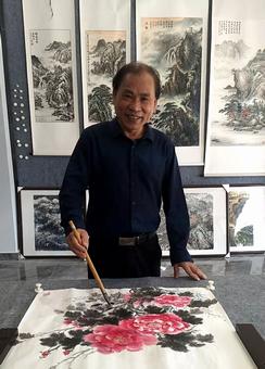 画家书法家卢亨穆个人艺术简介,卢亨穆画家简介,卢亨穆作品价格,卢亨穆个人简介,卢亨穆艺术作品,书法家卢亨穆简介,画家卢亨穆简介
